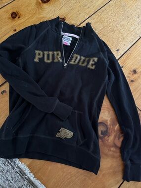 Purdue University Quarter Zip Sweatshirt